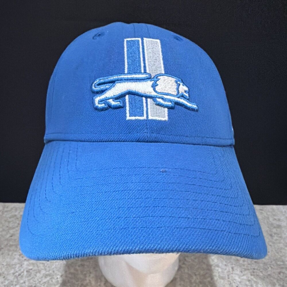 Detroit Lions NFL New Era 9FORTY Throwback  A Frame Snapback Hat Cap